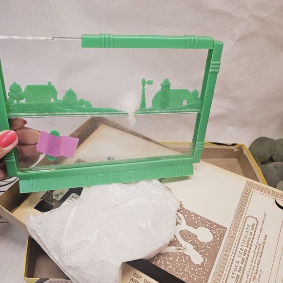 Vintage Ant Farm 1959 Fascinating Never Used EIC Grossman (no) Live Ants! Older - Picture 3 of 15